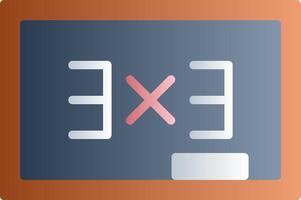 Blackboard Flat Gradient Icon vector