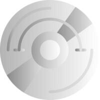 Compact Disc Flat Gradient Icon vector