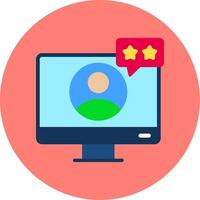 User Experience Flat Multi Color Icon vector