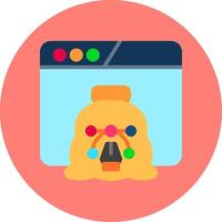 Design Debt Flat Multi Color Icon vector