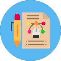 Design Sprint Flat Multi Color Icon vector