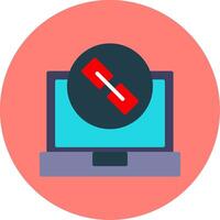Link Flat Multi Color Icon vector