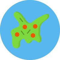 Ectoplasm Flat Multi Color Icon vector