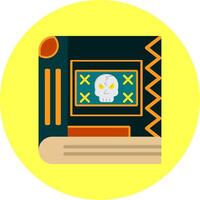 Spell Book Flat Multi Color Icon vector