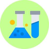 Lab Flat Multi Color Icon vector