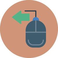 Mouse Flat Multi Color Icon vector