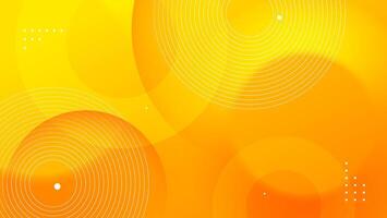 yellow abstract background with geometric element composition vector