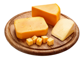 A Selection of Aged Cheddar Cheeses png