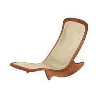 Illustration of sauna chair vector