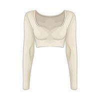 Illustration of crop top vector