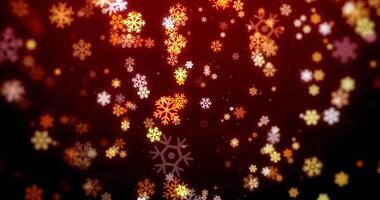 christmas background in 4K with high resolution and elegant video