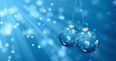christmas background in 4K with high resolution and elegant video