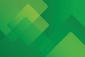 Green abstract background with triangles vector