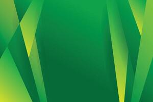 Green abstract background with a green and yellow design vector