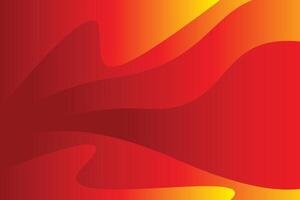 A red and yellow abstract background with a wave vector