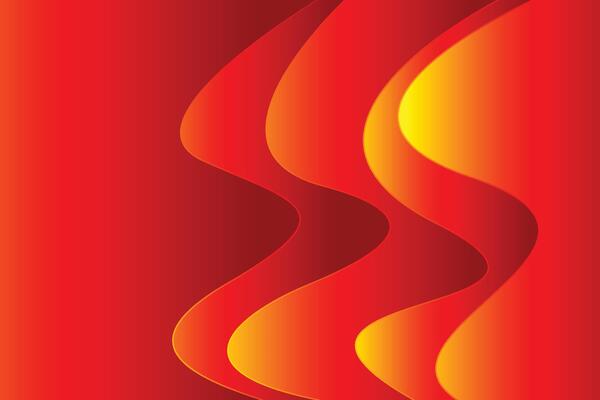 Abstract red and yellow flames background