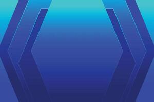 A blue background with a geometric shape vector