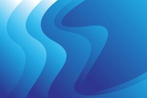 A blue abstract background with waves vector