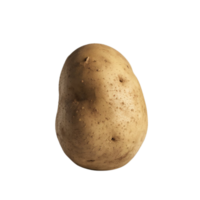 Photograph of potatoes with a transparent background png