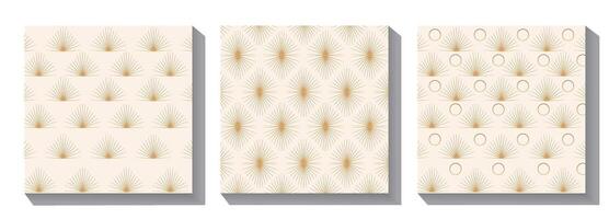 Geometric Pattern Collection featuring Luxury Art Deco Trellis Lines textile clothing pattern monogram design vector