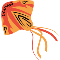 traditional kite fly cartoon png