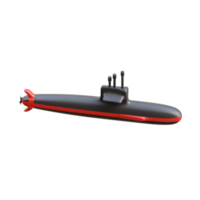 3D Russian Submarine Model for Simulation png