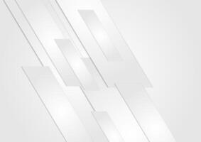 Abstract grey technology geometric background vector