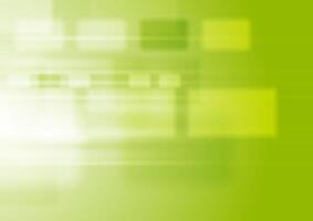 Green vibrant tech background with squares vector