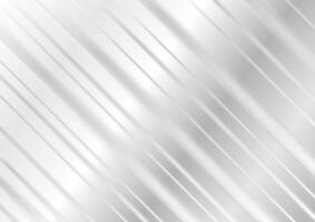 Grey geometric technology stripes background vector