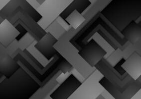 Hi-tech dark grey corporate abstract background vector
