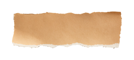 A piece of brown paper with a hole in it png