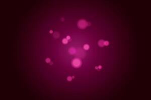 Beautiful effect of crimson light on dark background, glare, beautiful diffused light, bokeh effect vector