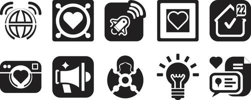 10 Geometric Shapes Logo Collections Series 1 vector