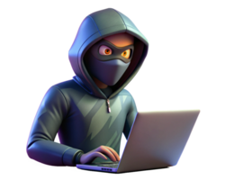 Dark Web Hacker Concealing Identity png