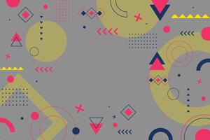 geometric grey background vector