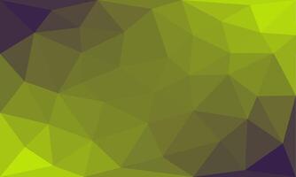 Flat polygonal gradient background. Modern geometric triangle pattern design elements in dark purple and green color vector