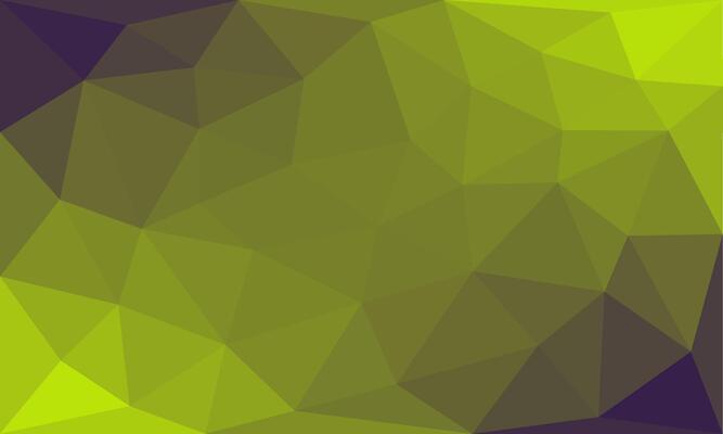 Flat polygonal gradient background. Modern geometric triangle pattern design elements in dark purple and green color