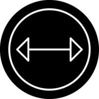 Wheelbarrow Glyph Icon vector
