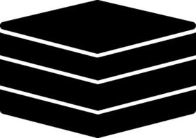 Parcel Glyph Icon vector