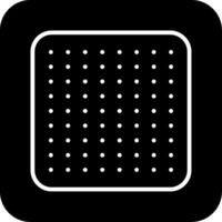 Nicotine Patch Glyph Icon vector