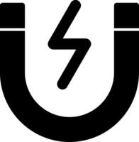 Megnet Glyph Icon vector