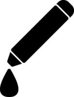 Droper Glyph Icon vector