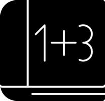 Maths Glyph Icon vector