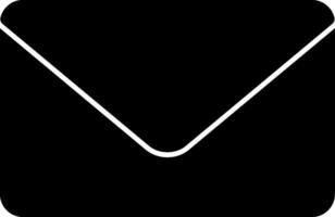 Email Glyph Icon vector