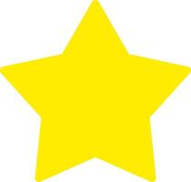 Star Flat Icon vector