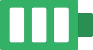 Battery Flat Icon vector