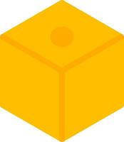 Box Flat Icon vector