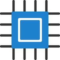 Cpu Flat Icon vector