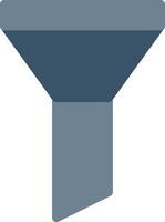 Filter Flat Icon vector