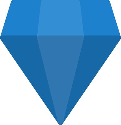 Diamond Flat Icon